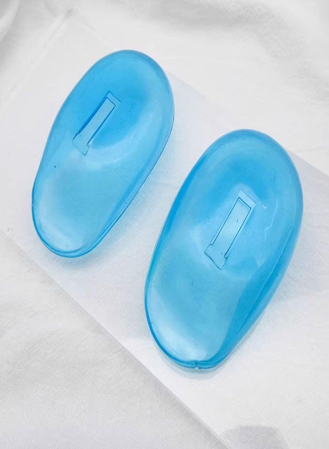 Zetiling 2pcs Ear Covers for Hair Dye, Plastic Ear Covers, Reusable, Blue, Unisex Adult, Sound Isolation, Earmuffs - Image 4